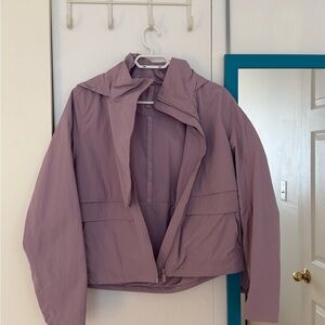 Lululemon Purple Windbreaker Rain Jacket